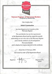 National Register of Warranted  Builders 2006